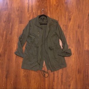 Forever 21 army green utility jacket